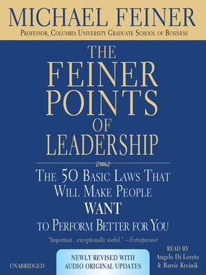 cover image of The Feiner Points of Leadership
